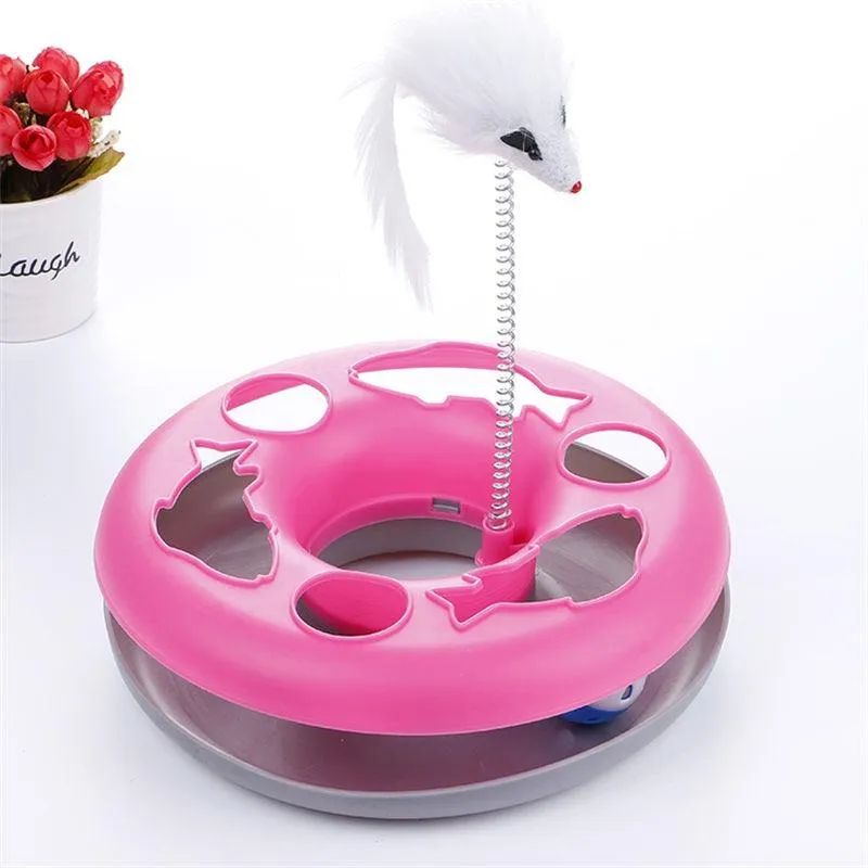 Cat's Toy with Bouncing Mouse