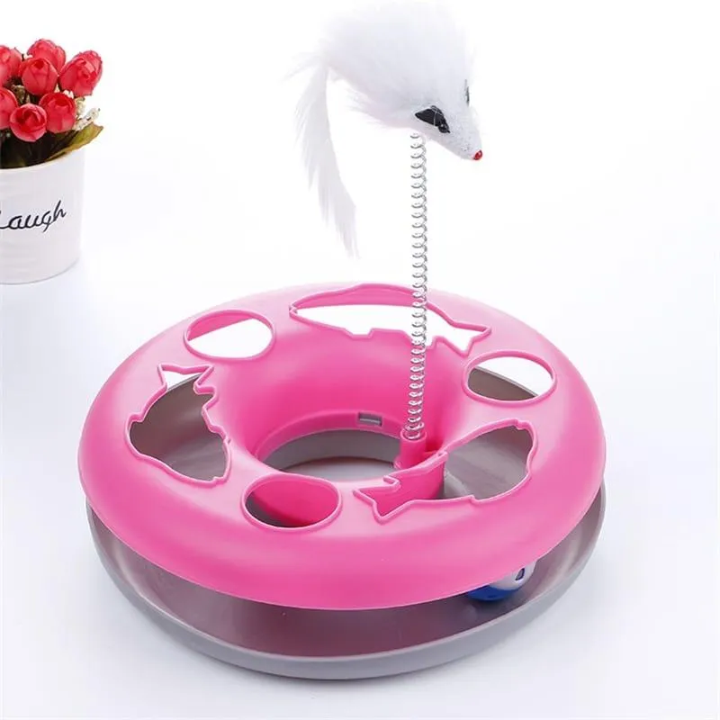 Cat's Toy with Bouncing Mouse