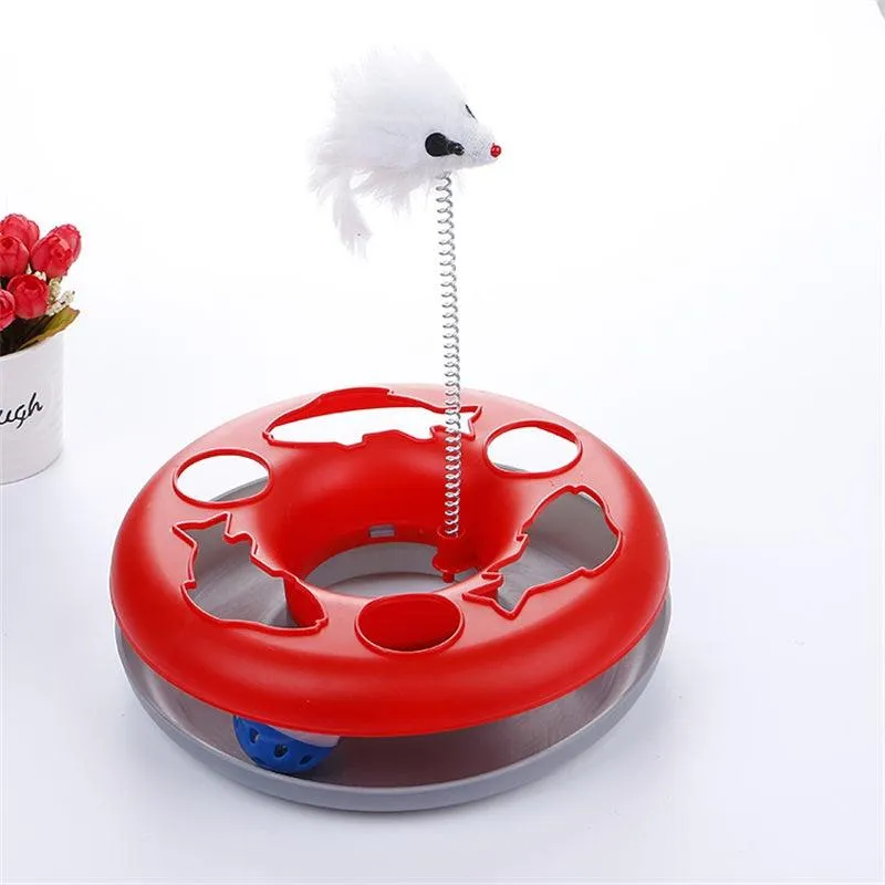 Cat's Toy with Bouncing Mouse