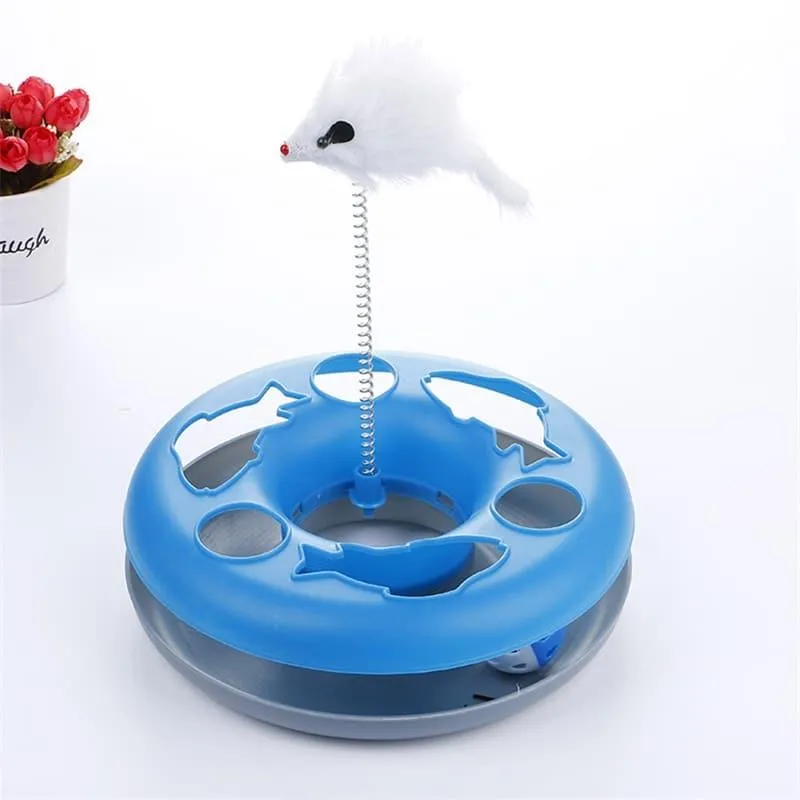 Cat's Toy with Bouncing Mouse