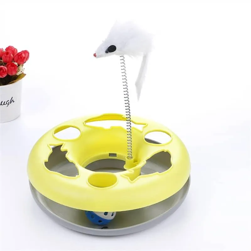 Cat's Toy with Bouncing Mouse