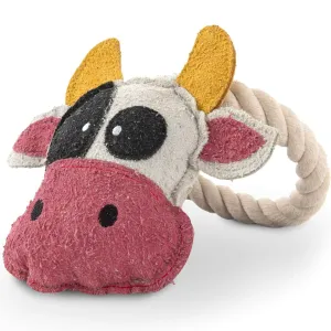 Cow Loop Rope Dog Toy