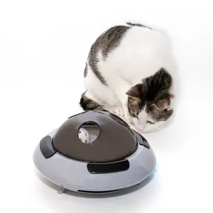 Creative UFO Electric Cat Toy Flashing-لعبة قطط كهربائية