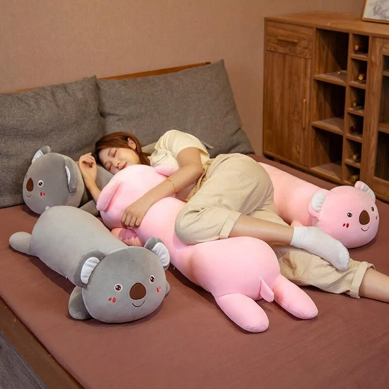 Cuddly Kawaii Koala Stuffed Animals Long Snuggle Buddy Plushies