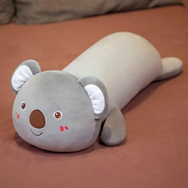 Cuddly Kawaii Koala Stuffed Animals Long Snuggle Buddy Plushies
