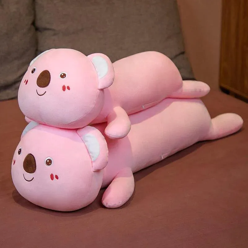 Cuddly Kawaii Koala Stuffed Animals Long Snuggle Buddy Plushies