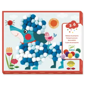 Djeco Arts & Crafts - Collage, Dogs to Stroke