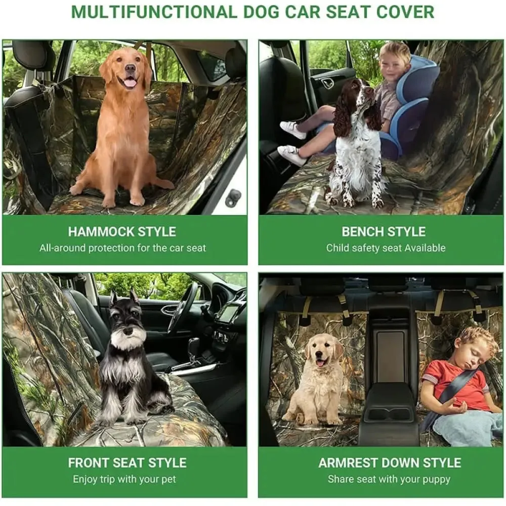 Durable Waterproof Detachable Non-slip Rubber Car Seat Protector Cover