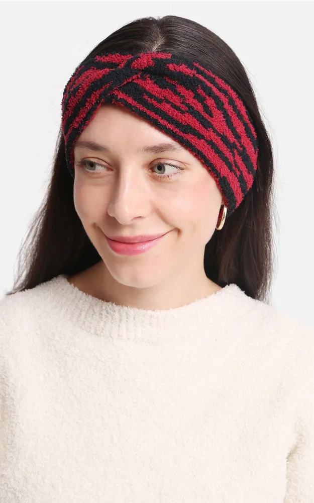JHB103 Animal Print Luxury Soft Twist Knot Headwrap - 12PC SET