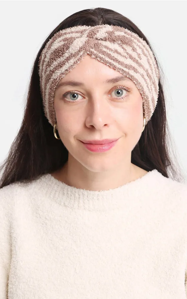 JHB103 Animal Print Luxury Soft Twist Knot Headwrap - 12PC SET
