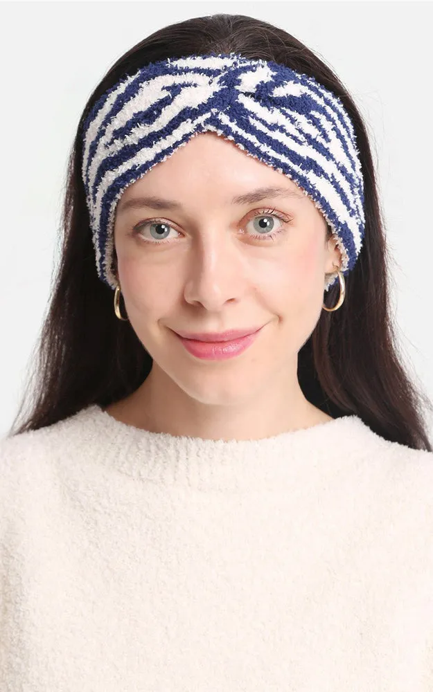 JHB103 Animal Print Luxury Soft Twist Knot Headwrap - 12PC SET