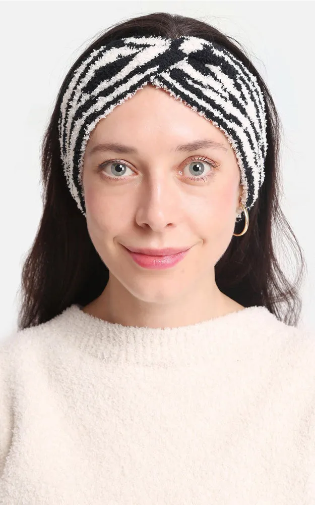 JHB103 Animal Print Luxury Soft Twist Knot Headwrap - 12PC SET