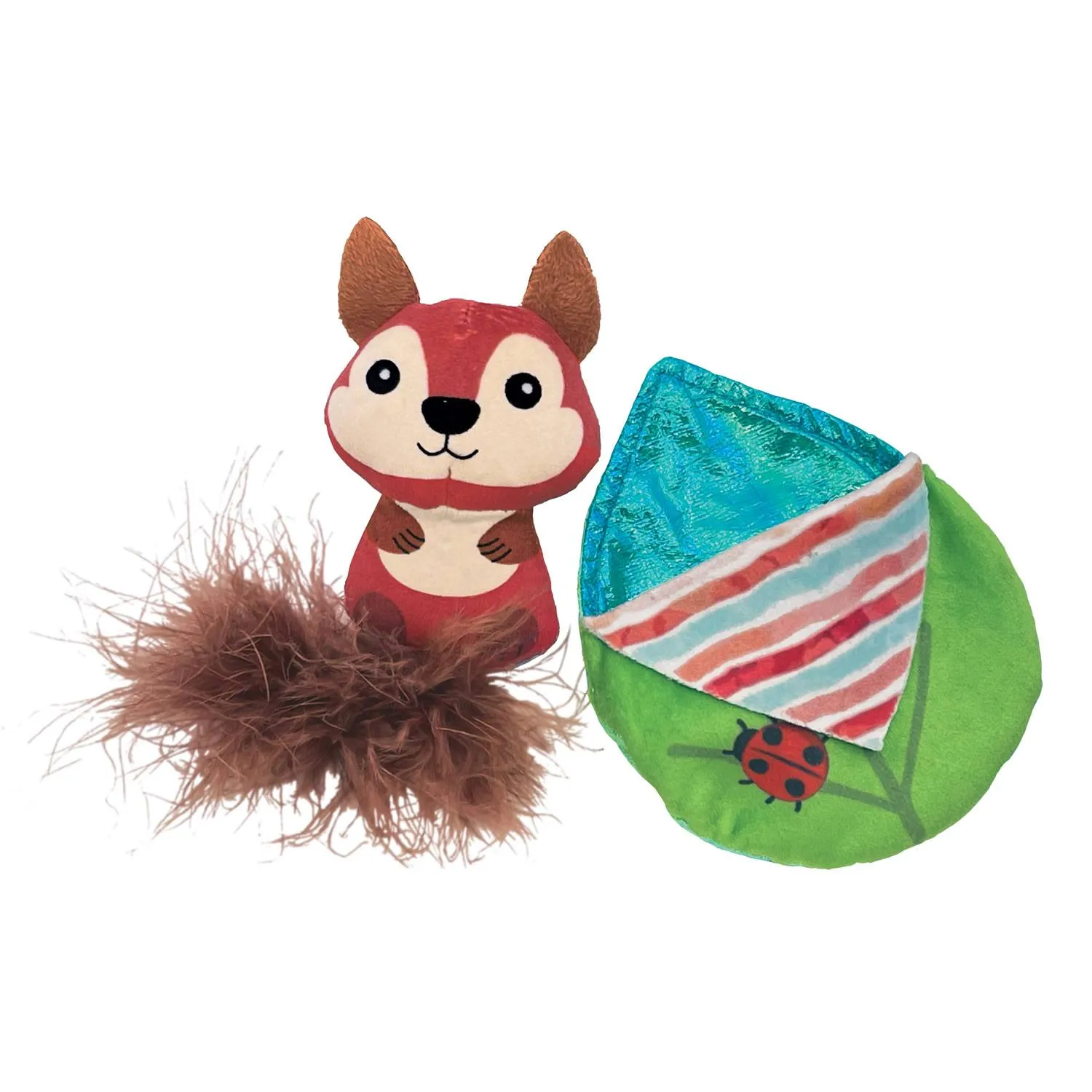 KONG Cat Pull A-Partz Tuck Toy