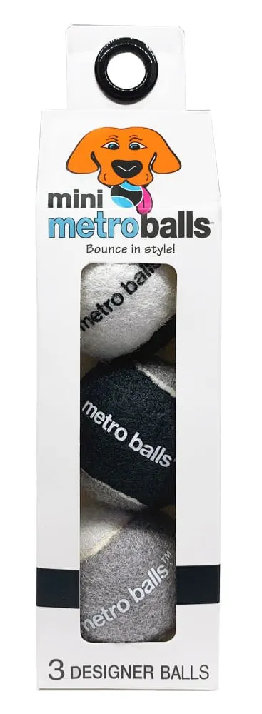 Mini Metro Balls, 3 pk