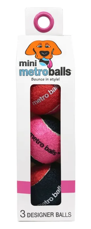 Mini Metro Balls, 3 pk