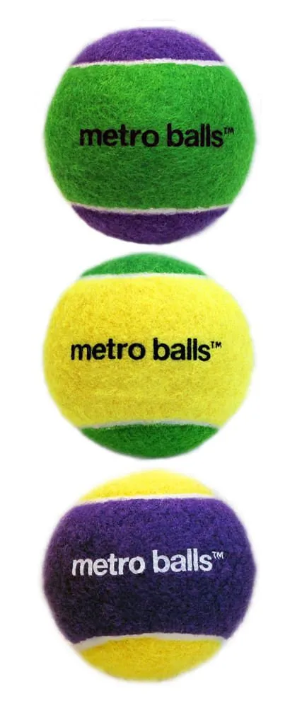Mini Metro Balls, 3 pk