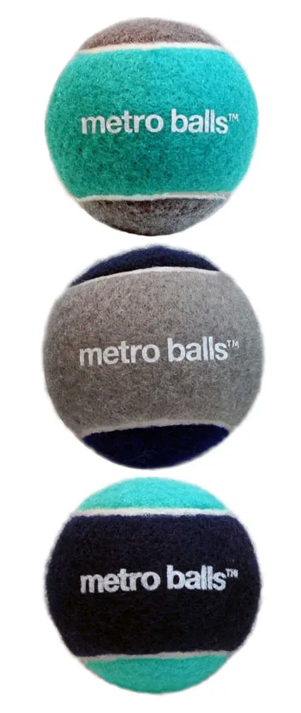 Mini Metro Balls, 3 pk