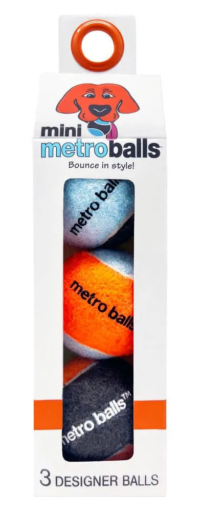Mini Metro Balls, 3 pk