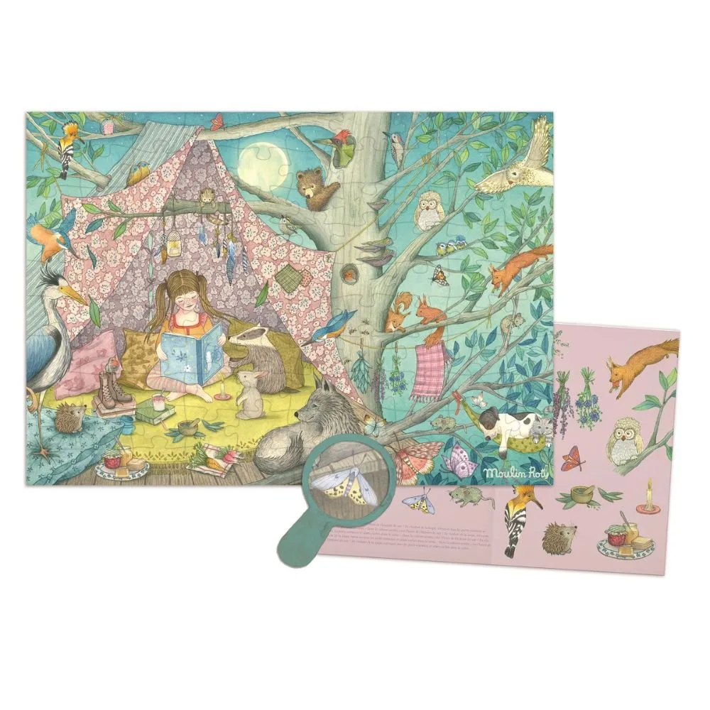 Moulin Roty Les Rosalies - Secret Playhouse Puzzle 100 pcs