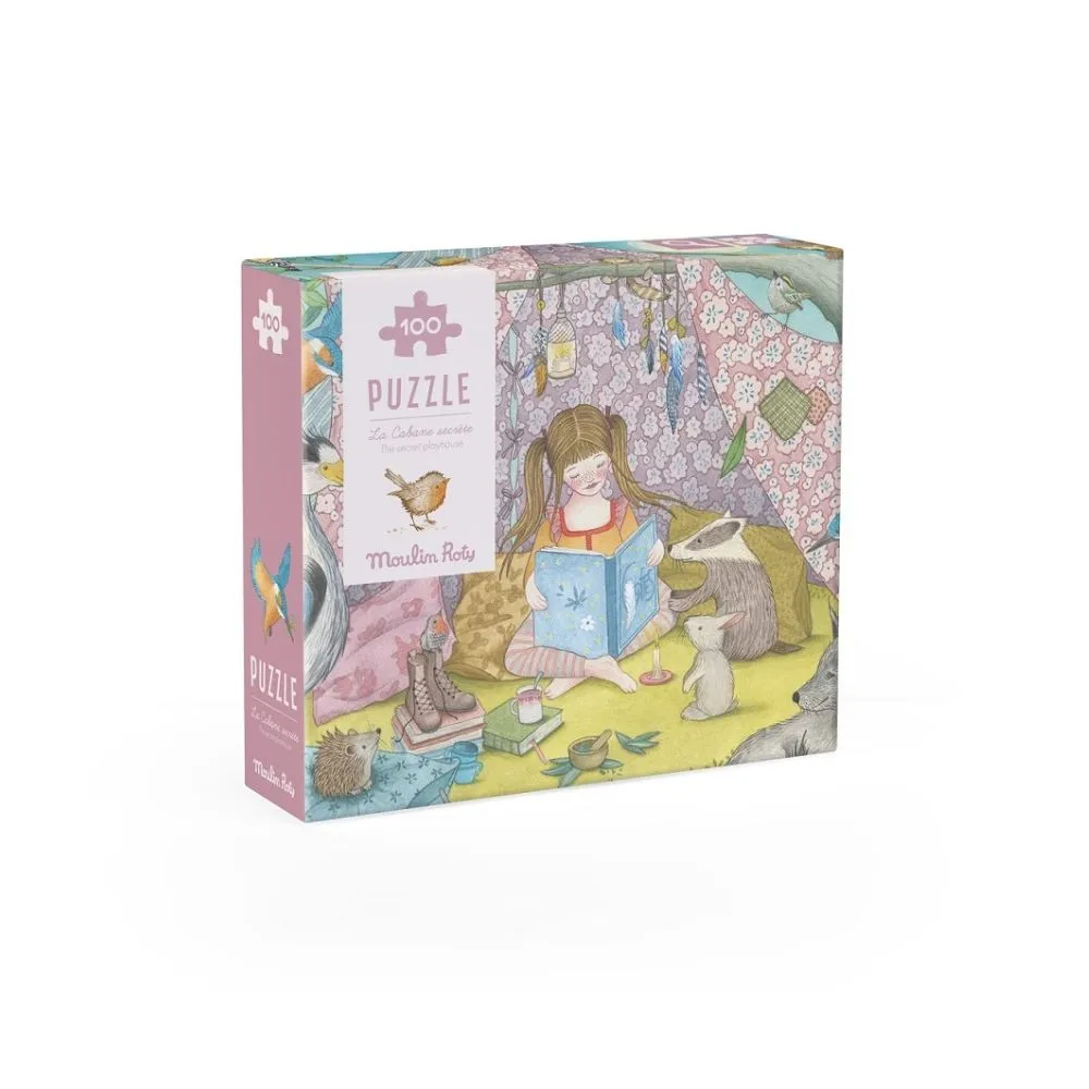 Moulin Roty Les Rosalies - Secret Playhouse Puzzle 100 pcs