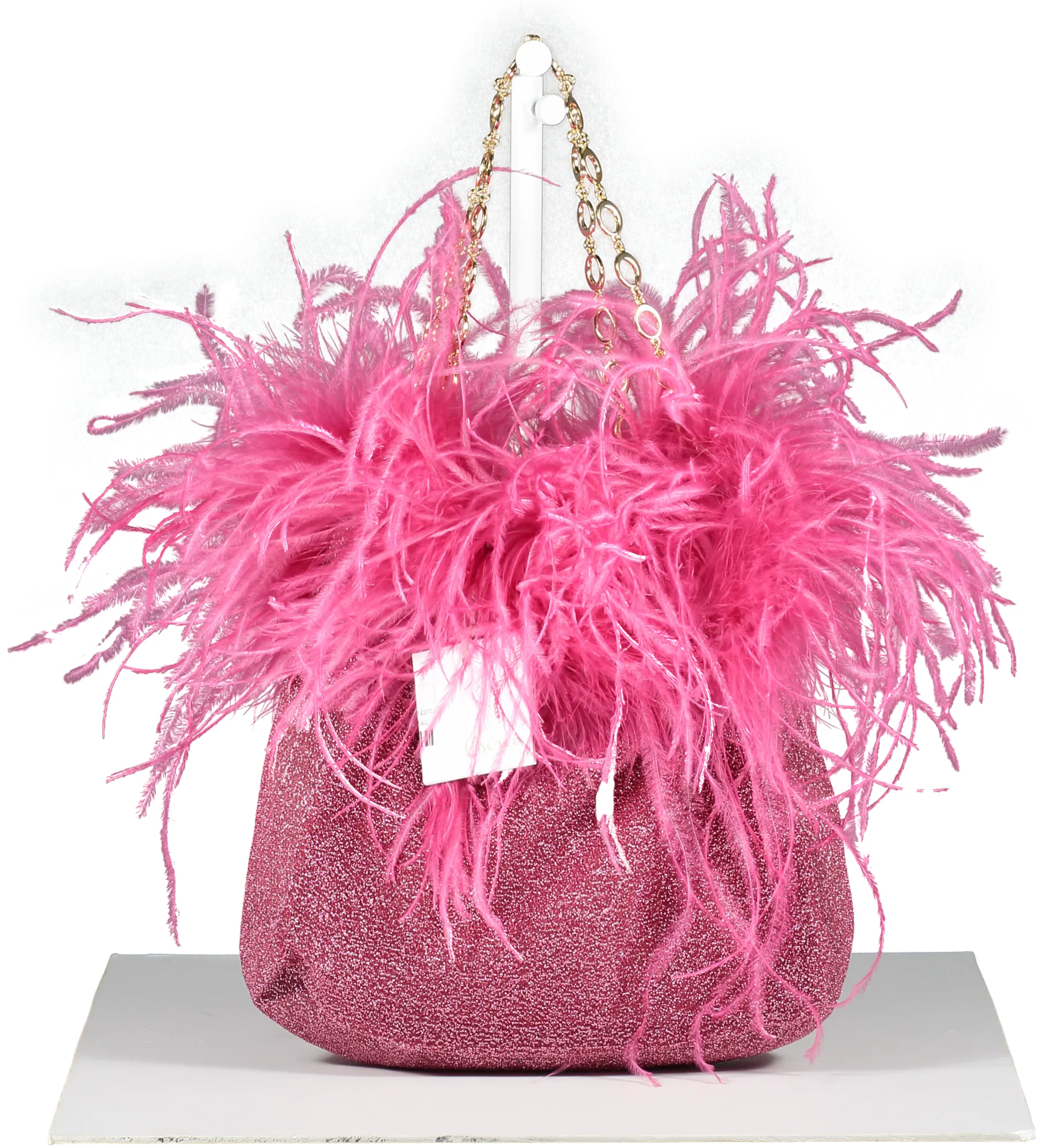 Osree Pink Mini Hs23 Lumire Plumage Tote Bag
