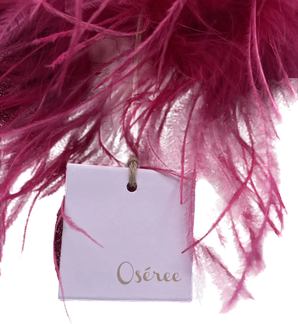Osree Pink Mini Hs23 Lumire Plumage Tote Bag