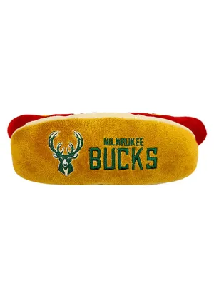 Pets First Hot Dog Milawukee Bucks Pet Toy
