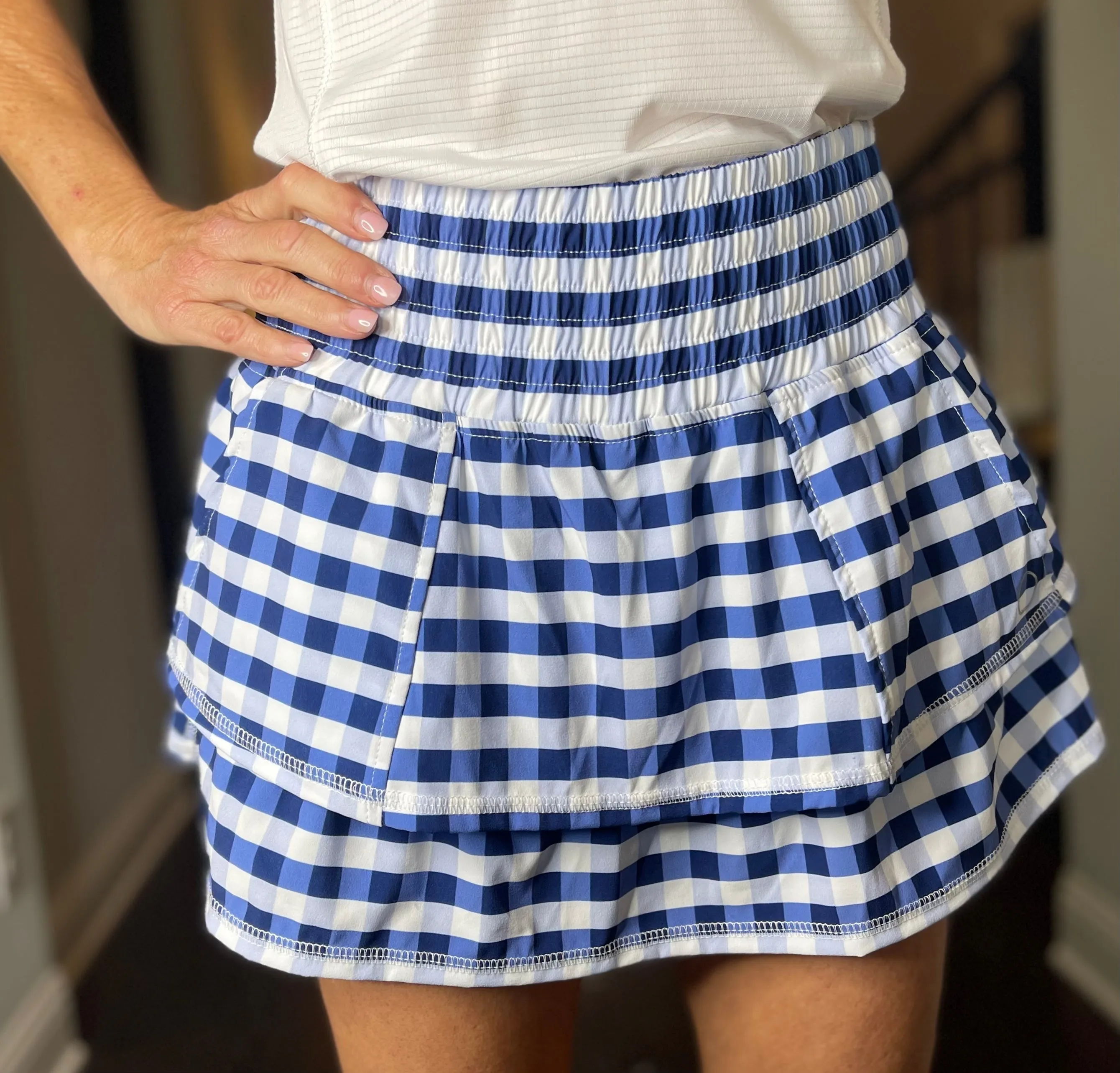 Ruffle Skirt Print - Immediates