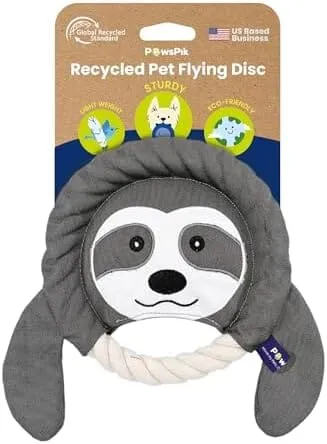 Sleepy Sloth  Indestructible Dog Toys Squeaky Dog Toys