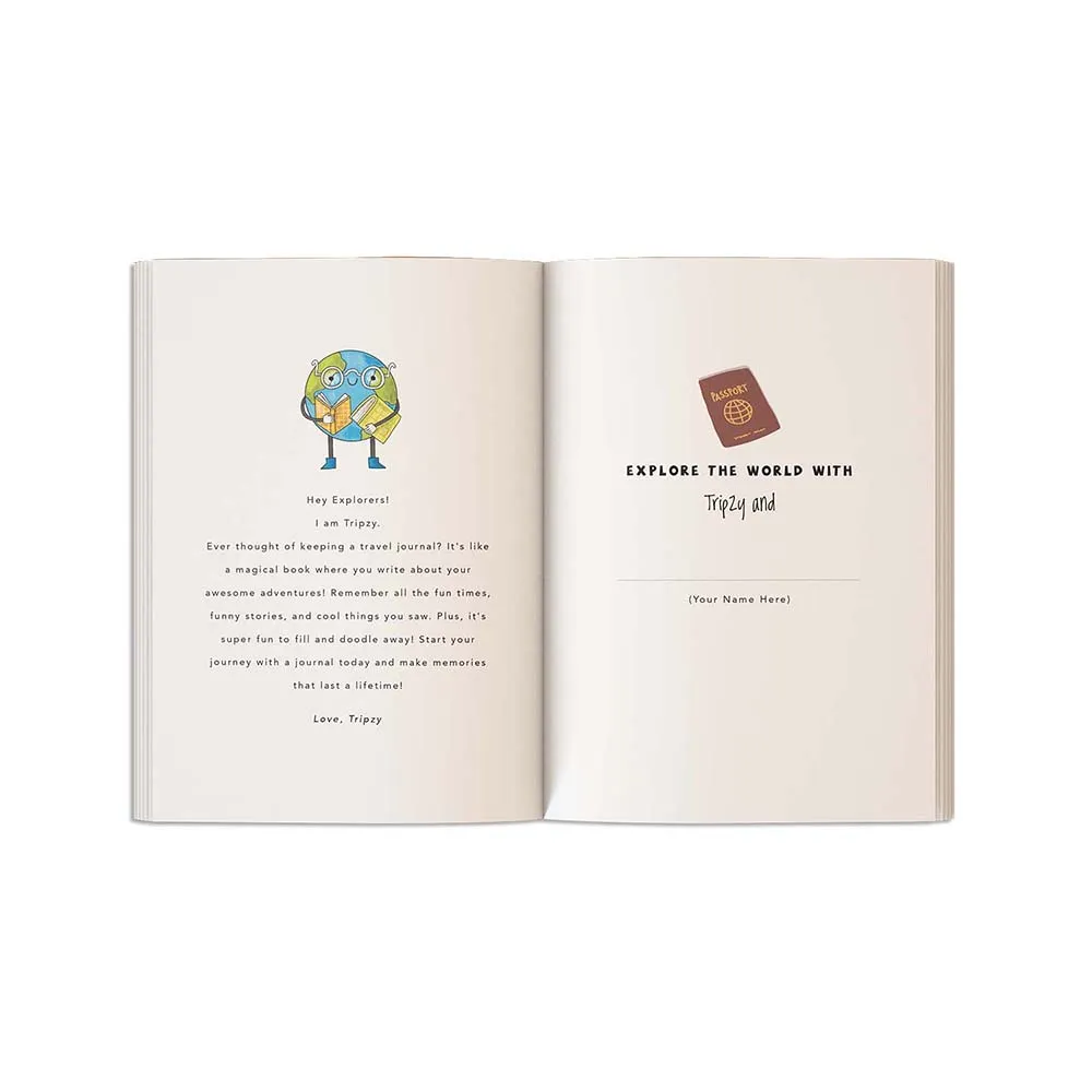 Travel Journal For Kids