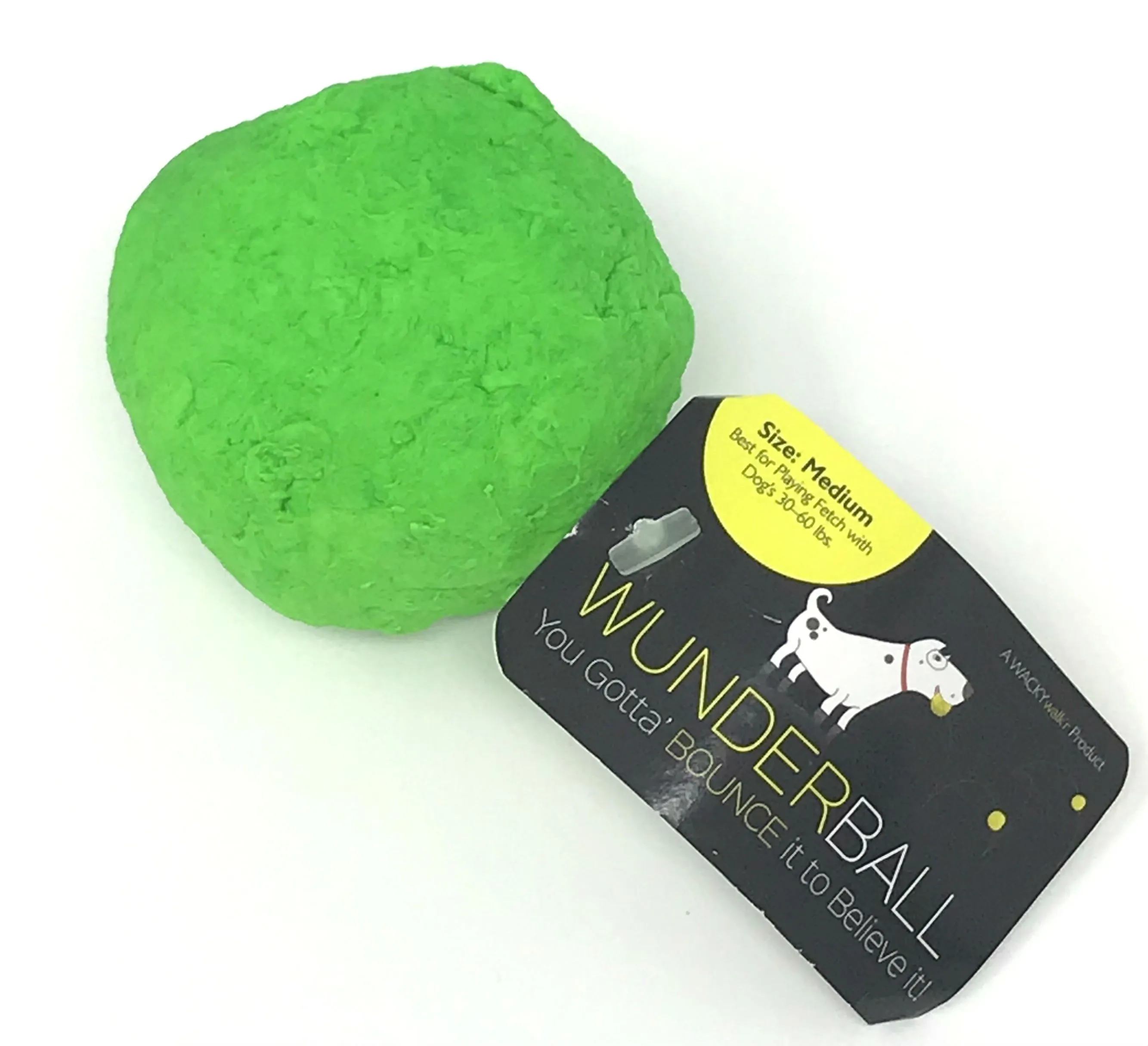 Wunderball Dog Toy Fetch Ball by WackyWalkr